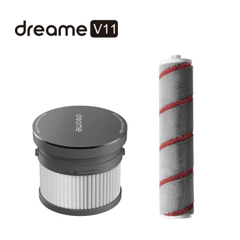 

Original dreame V11 Part Pack Handheld Vacuum Cleaner Spare Parts Kits HEPA Filter Roller brush Soft Fluff Brush Main brush Mop