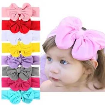 

8pcs Cute Baby Girls Bowknot Headband Hair Band Headwear Hair Accessories