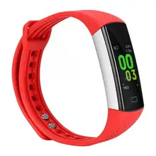 Спортивные часы 0,96 дюйма с сенсорным экраном, спортивные смарт-браслет, силиконовые наручные часы, пульсометр, TLWB6, фитнес-оборудование