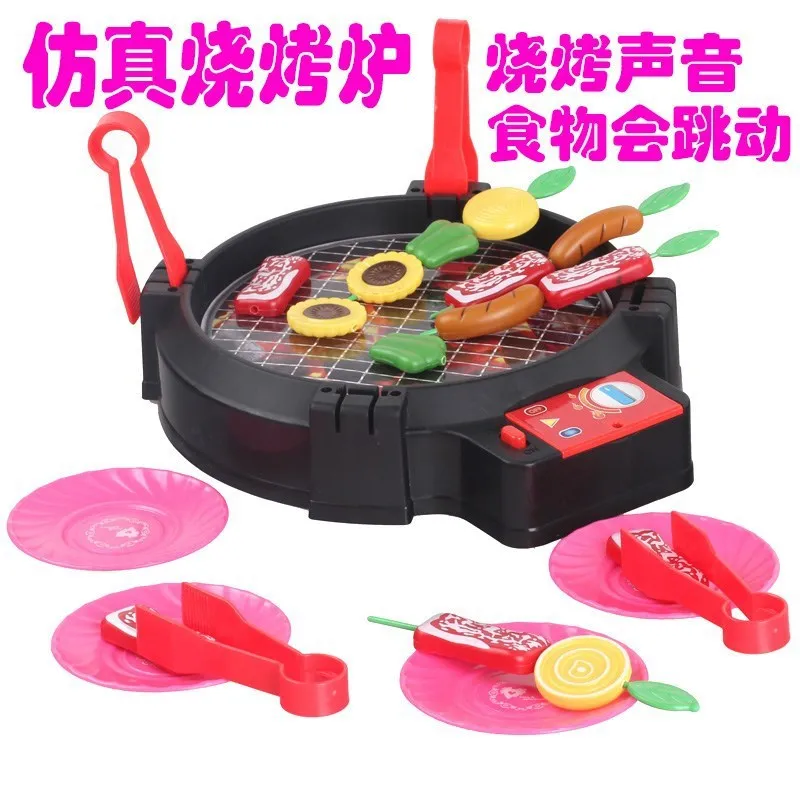  Ice Cream Candy Car Toy Set Hand-made North America Ice Cream Machine Barbecue Children GIRL'S Mode