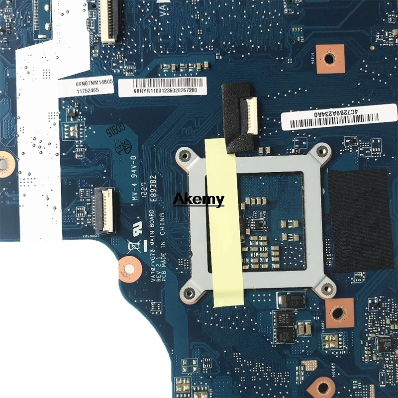  For Acer Aspire V3-771 V3-771G Laptop motherboard notebook pc NB.RYR11.001 NBRYR11001 VA70/VG70 E1-