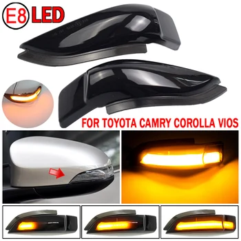 

For Toyota Corolla Camry Prius Vios CHR Yaris Venza Avalon Altis LED Dynamic Turn Signal Light Sequential Side Mirror Indicator