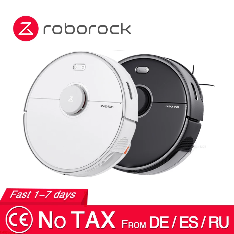 2020 New Arrival Roborock S5 Max Robot Vacuum Cleaner S5max cordless for home upgrade of S50 S55 collect pet hairs|Vacuum Cleaners| - AliExpress