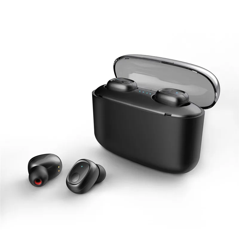 Черный Модные G5S беспроводные Bluetooth наушники TWS наушники Bluetooth 6D HD Магнитная стерео гарнитура водонепроницаемые портативные спортивные наушники - Цвет: Черный