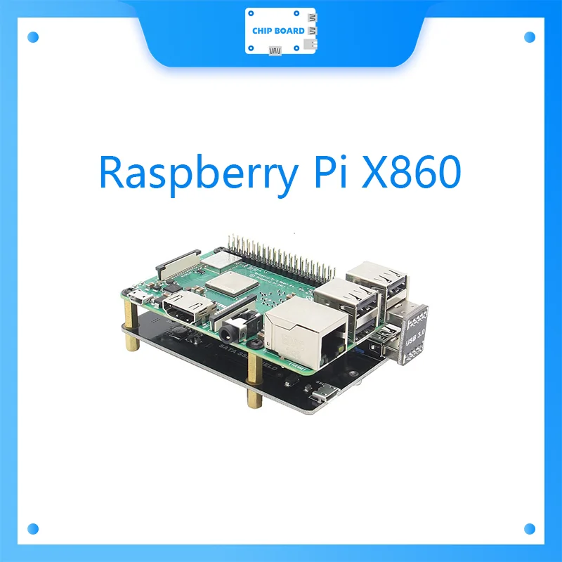 Плата расширения для SSD-накопителей Raspberry Pi X860 M.2 NGFF 2280/2260/2242/2230 SATA с USB-разъемом 3 0