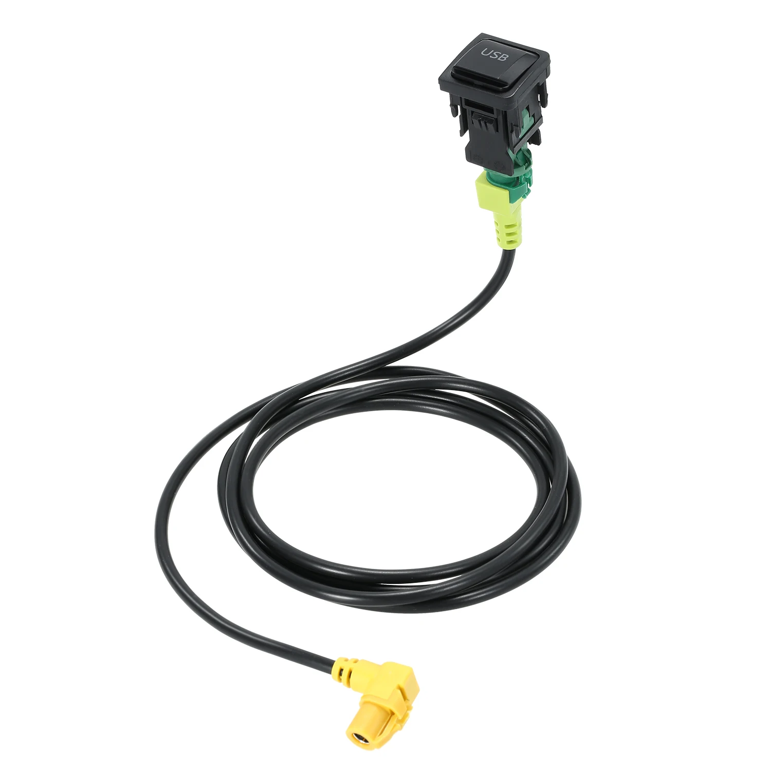 Автомобильный AUX USB кабель с переключателем для замены VW Golf MK5 MK6 VI 5 6 Jetta CC Tiguan Passat B6