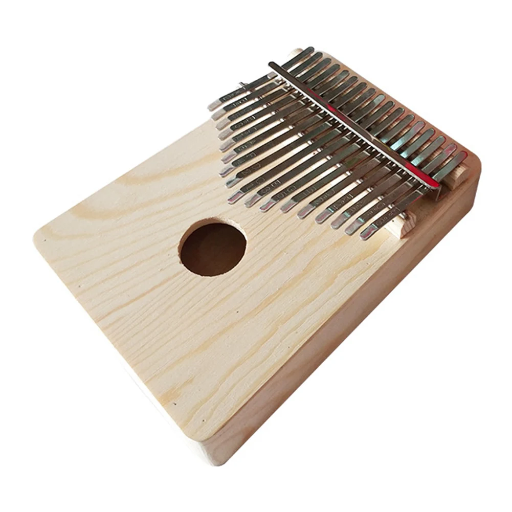 Simple Assembly 17 keys Kalimba Handwork DIY Kit Wood Finger Thumb Piano 10-key Kalimba for Childre