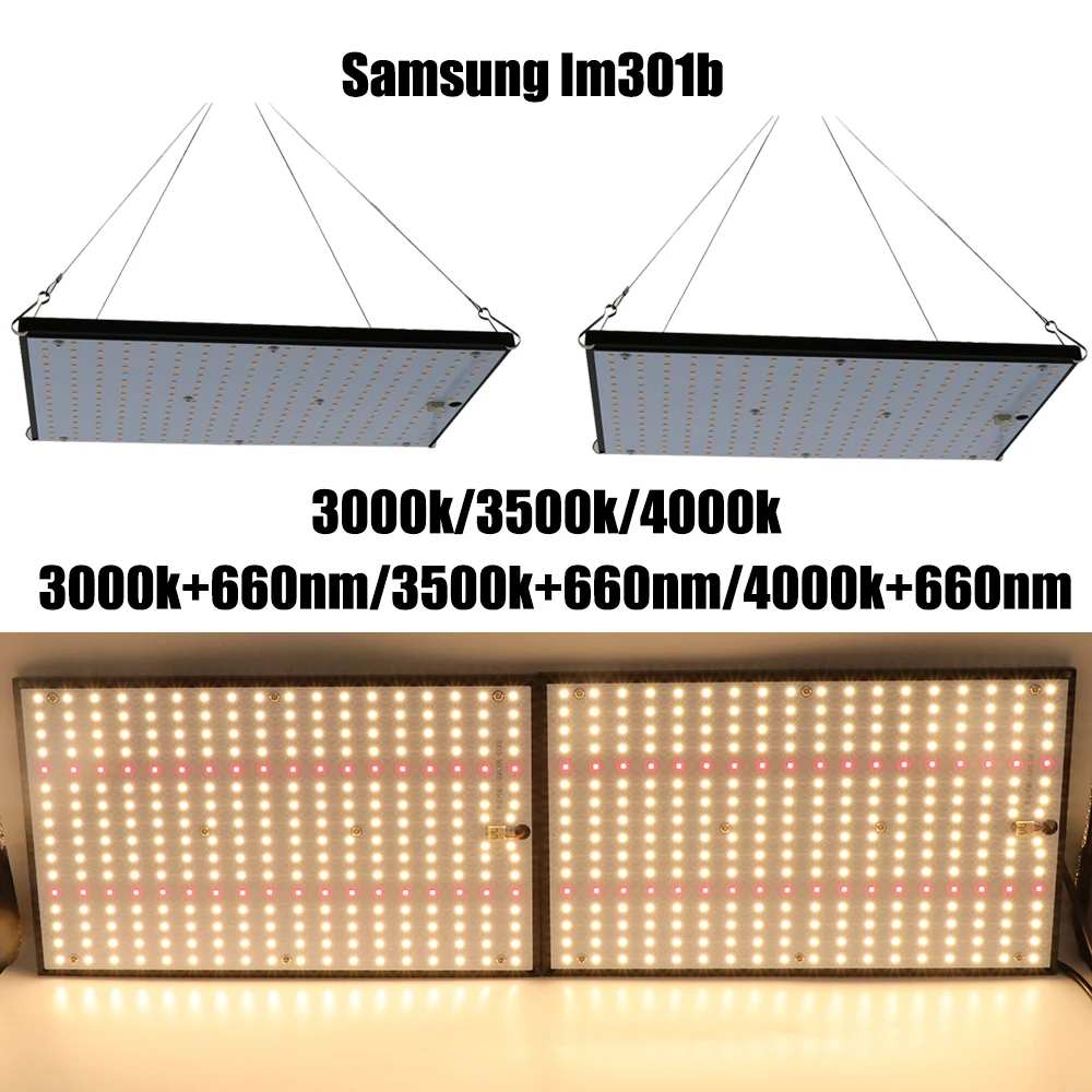 Новинка 288 samsung lm301b 3000K 4000K 660nm красная Квантовая доска светодиодный светильник для выращивания полный спектр Veg/Bloom state Meanwell driver