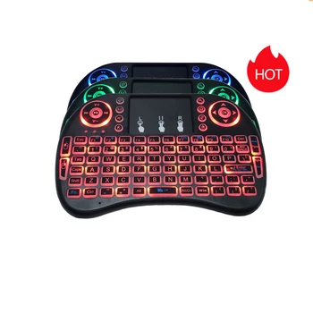 ACEPC I8 Mini Keyboard 2.4GHz Wireless Keyboard Air Mouse Touchpad For Android TV BOX Mini PC Backlight Russian English Keyboard original rii i12 2 4g wireless mini english russian keyboard with multi function touchpad for pc laptop android tv box