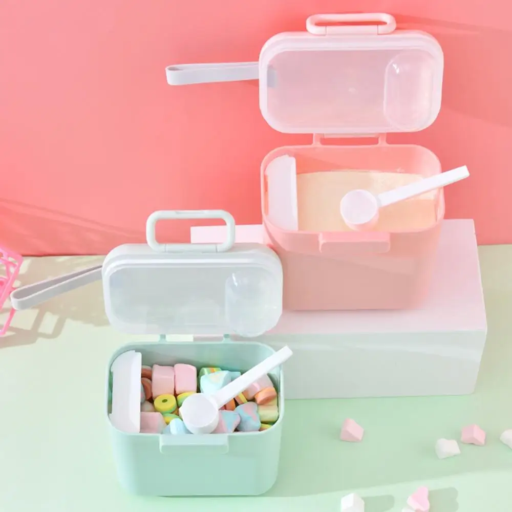 

Baby Milk Powder Container Box Food Storage Box Multi Layer Infants Toddle Feeding Kids Formula Milk Container S L