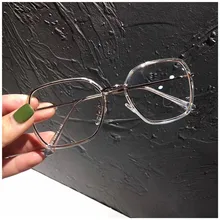 Винтажные квадратные очки, оправа, Ретро стиль, женские брендовые дизайнерские очки gafas De Sol, простые очки для глаз, очки Gafas eyewea