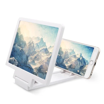 

High Quality Universal Mobile Phone Stand Holder Screen Magnifier 3D Video Amplifier Foldable Smartphone Holder Accessory