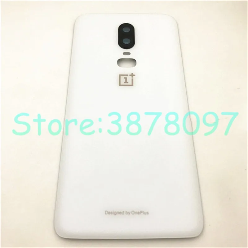 Оригинальное 3D стекло для Oneplus 6 six батарейный Корпус задняя крышка корпуса телефона для One Plus 6 запасные части
