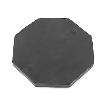 

Vehicle Octagon Floor Jack Disk Pad Adapter Rubber Blanket for Pinch Weld Side Rail Stand E7CA