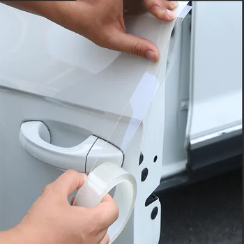 

For Honda Elysion 2016-2018 2019 2020 Accessories Car Door Sill Nano Tape Transparent Scratch-Resistant Super Tough Wrap Sticker