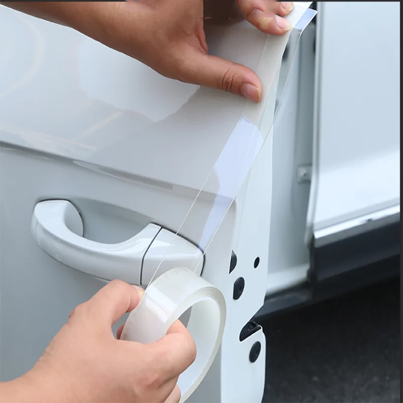 

For Kia Ceed ED JD 2006-2018 2019 2020 Car Accessories Anti Scratch Invisible Bumper Protector Traceless Door Edge Nano Sticker