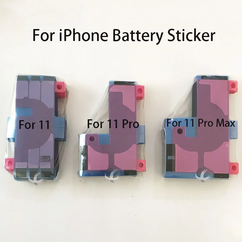 50 шт./лот наклейка на батарею для iPhone 11 Pro Max 11Pro X XS XSM Max XR 8 8P 7 7P 6 6P 6S 6SP Plus 5 5S 5C SE 4 4S