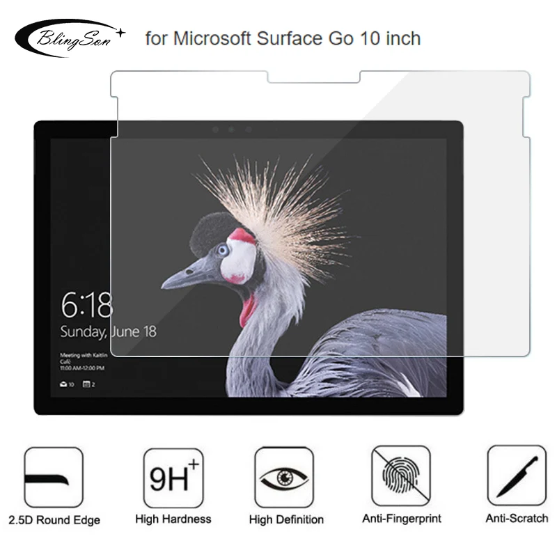 Защитная пленка для экрана из закаленного стекла Microsoft Surface GO 10 1 2018 защитная
