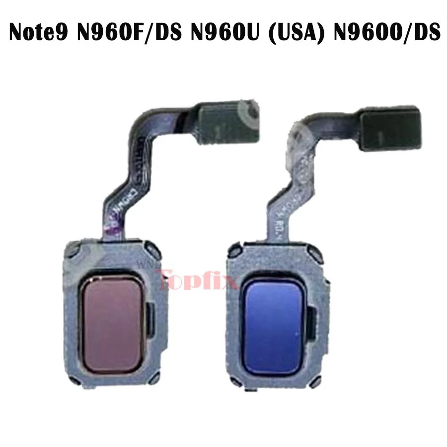 Note8 Touch ID For Samsung Note 9 Home Menu Button Flex Cable Ribbon Replacement Parts For 3