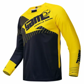 

2020 New Brand YBM Motocross Jersey Downhil Mountain Bike DH Shirt MX Motorcycle Clothing Ropa For Men Quick Dry MTB