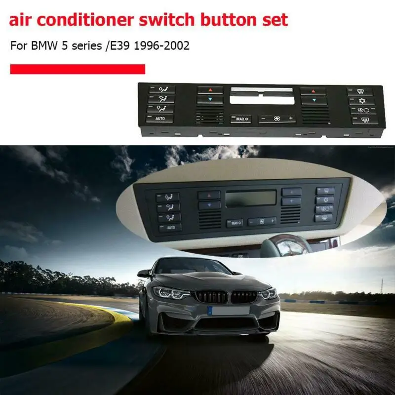Для BMW X5/E53 E39 Ac климатический контроль Интерьер черный 14 шт. комплект защиты |