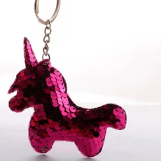 Reflective Bright Surface Dolphin Keychain Oceans Animal Sequin Keychain Bag Car Pendant Garment accessory Accessories