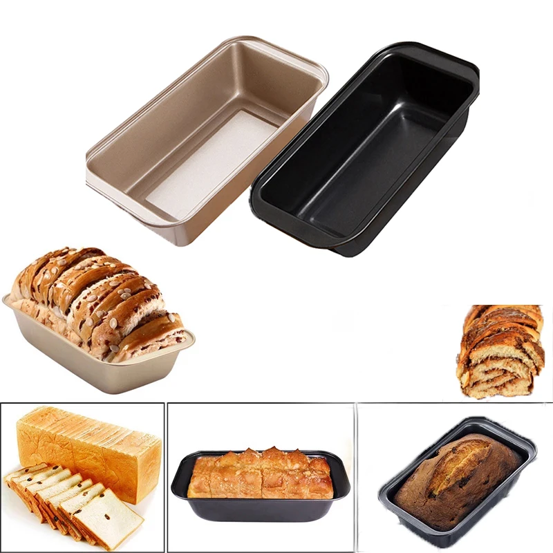 Carbon Steel Pastry Plate Toast Bread Mold Cake Mold Pastry DIY Non Stick Pan Mold Baking Supplies Rectangle Kitchen utensilios