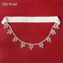 

Efily Wedding Garter Rhinestone Leg Ring Garter Belt Crystal Bridal Suspenders for Women Bride Accessories Party Bridesmaid Gift