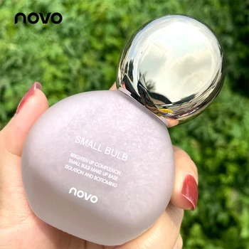 

Light Bulb Brighten Skin Makeup Base Bubble Isolation Full Coverage Long Lasting Natural Waterproof Moisturizing Face Cosmetics