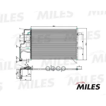

Condenser Mazda 3 1.6/2.0 03-miles item No. accb010