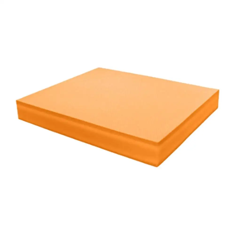 Коврик для ног для йоги, балансирующая мягкая подушка для талии и живота, базовый Тренировочный Коврик для йоги и фитнеса#25 - Цвет: Оранжевый