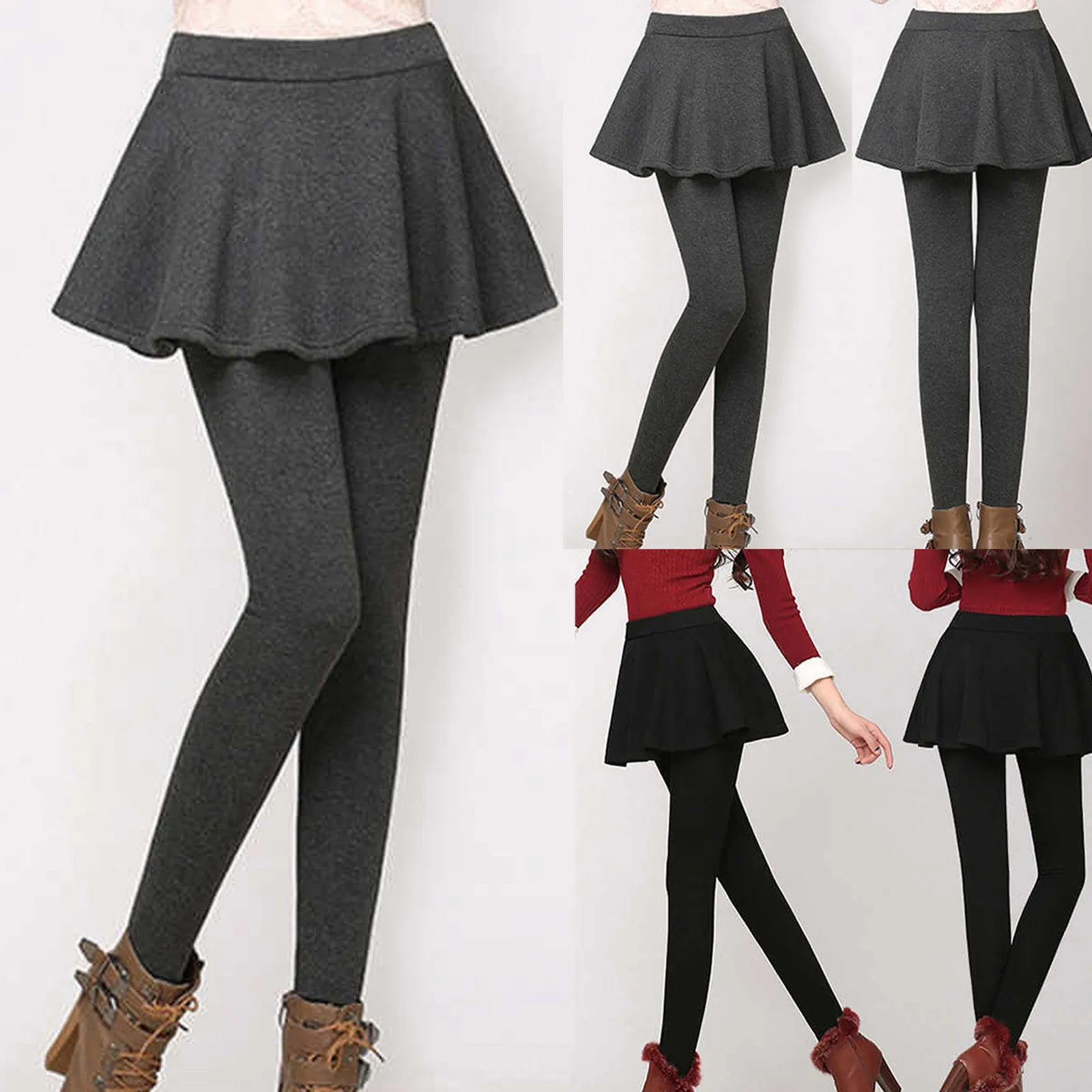 Winter Pants Skirts For Women Warm 
