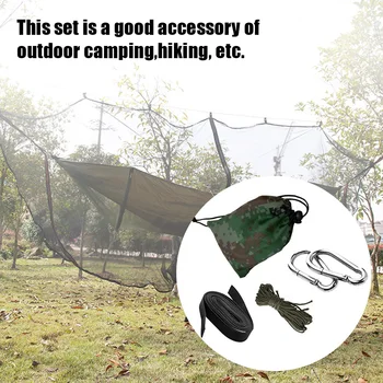 

Swing Attachment Portable Easy Install Outdoor Camping Tree Home Hanging Strap Kit Hammock Universal Storage Bag Patio Garden