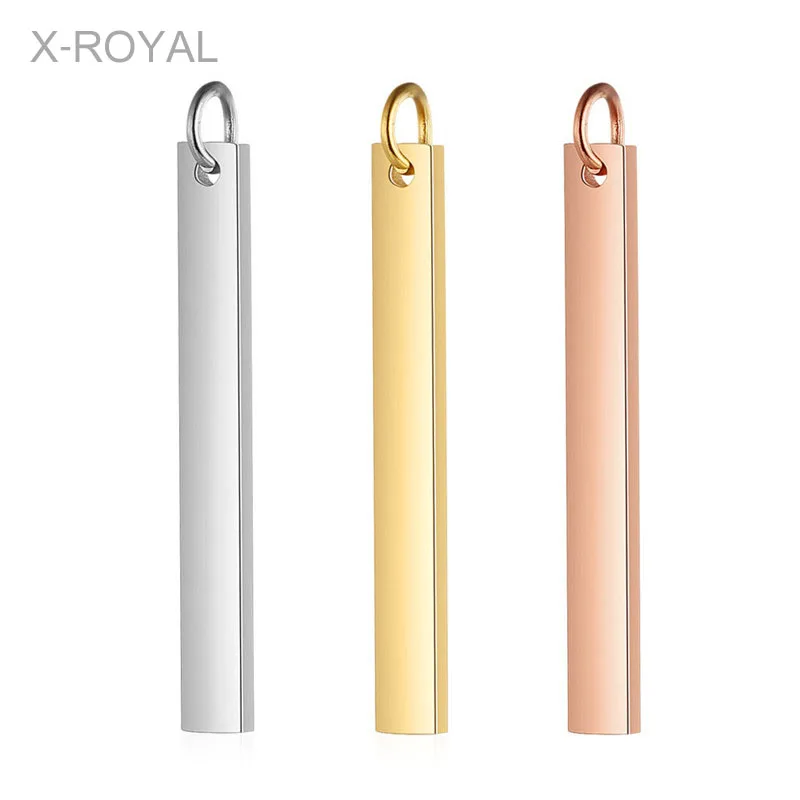 X-ROYAL 5 шт./лот золотой розовый цвет геометрический полосы подвески самодельные