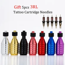 Картридж Татуировка ручка 30 мм рукоятка из алюминиевого сплава трубка Haw* k картридж игла Татуировка ручка татуировка трубка для картриджа иглы