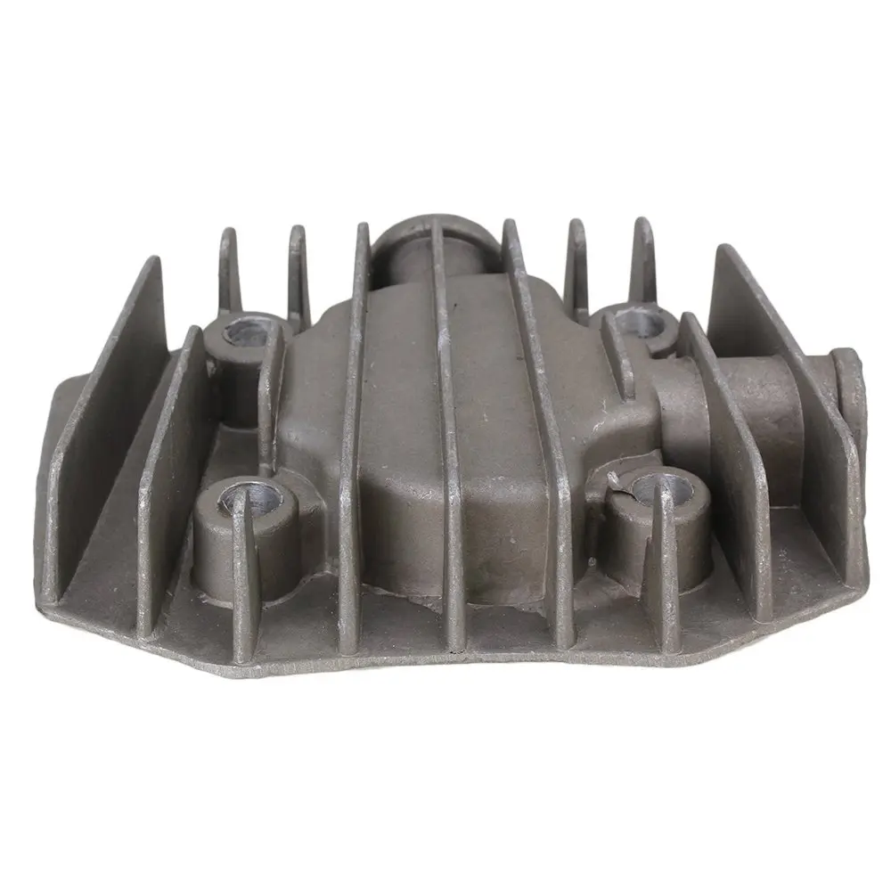 

Gray Metal 15mm 3/8BSP Female Threaded Cylinder Head Air Compressor Spare Parts Hardware
