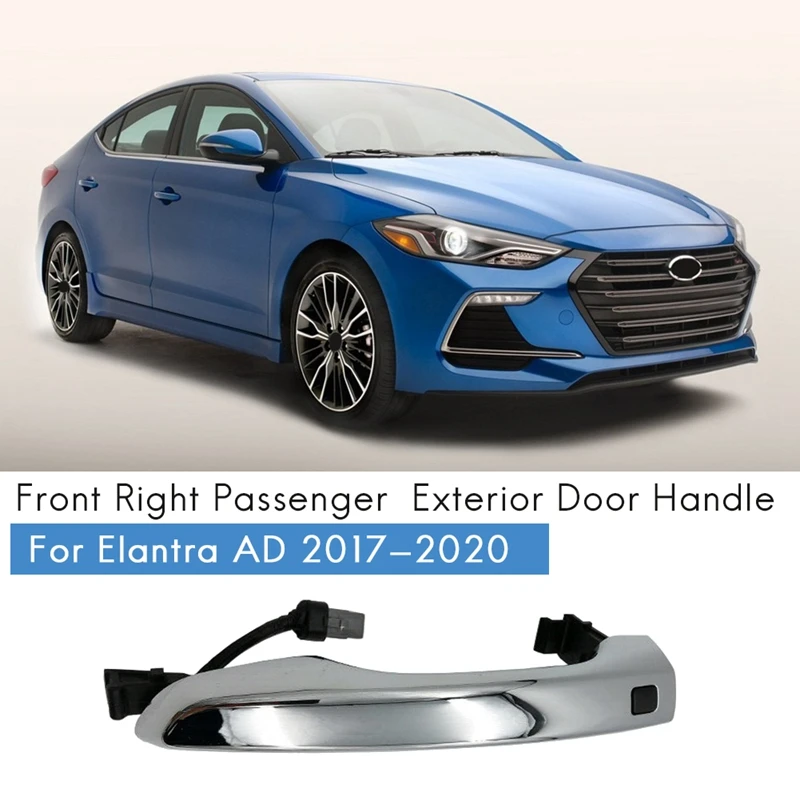 Front Right Passenger Side Outside Exterior Door Handle Keyless Entry