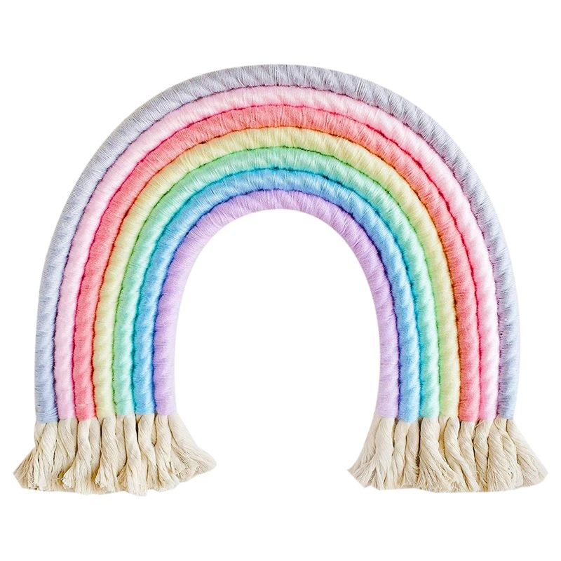 

Kids Room Rainbow Hanging Decoration Rainbow Wall Hanging Decor Kids Room Decoration Accessories Room Decor Photo Props