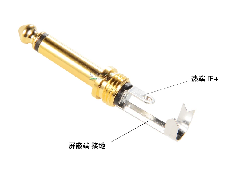 YongSheng (Neutrik) Jack 6 35 мм Большой двухжильный/трехжильный TS/ТРС разъем подойдет как для