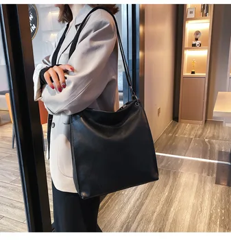 

Big Black Women Shoulder Bags Capacity summer Crossbody Bags For Women 2020 PU leather Lady Hand Bags Sac A Main Femme