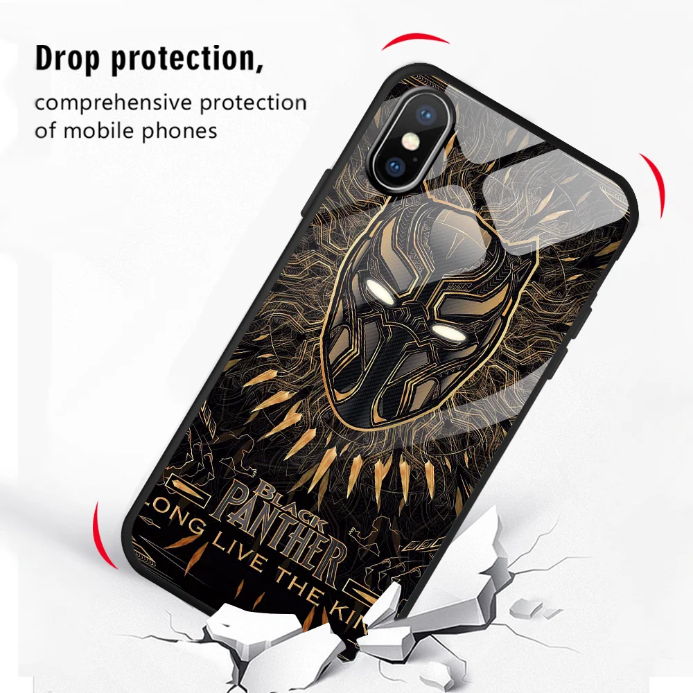 Роскошный чехол из закаленного стекла Marvel Avengers для huawei mate 30 Lite 20 10 P20 P30 Lite Honor 9X20 Pro 8X PSmart Y6 Y9 Coque