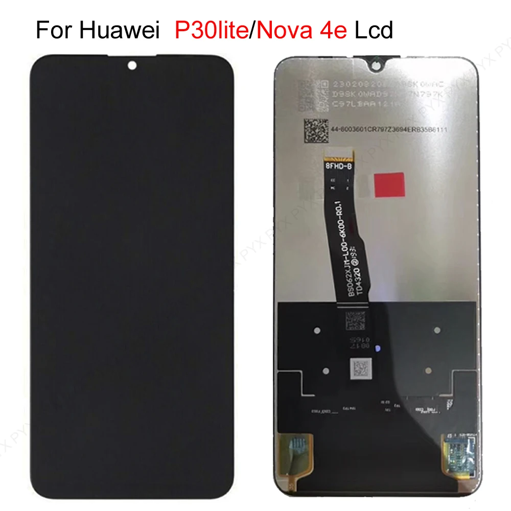Оригинальный ЖК дисплей 2312*1080 AAA для HUAWEI P30 Lite экран Nova 4e с поддержкой 10