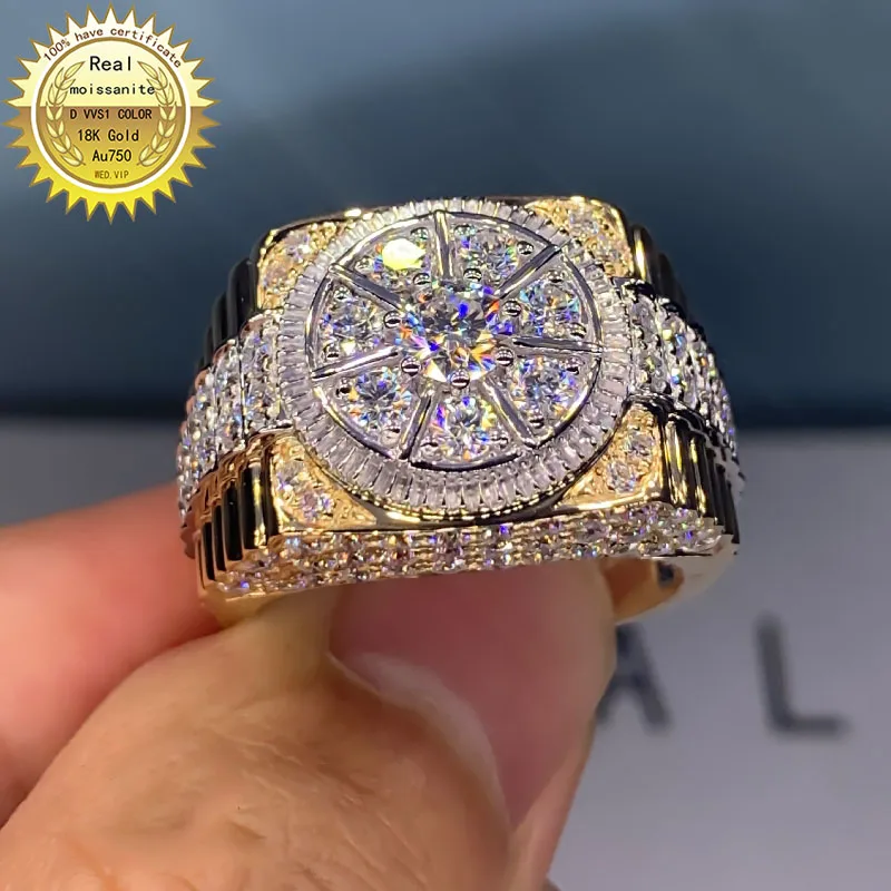 18k Yellow Gold Cat's Eye Chrysoberyl and Diamond Men's Ring – Elite Fine  Jewelers