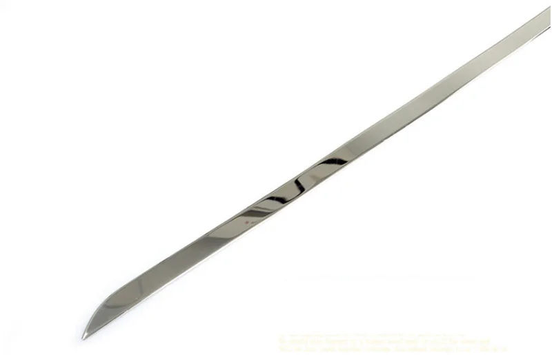 Tailgate Rear Door Bottom Cover Molding Trim Stainless Steel back door trim car Accessories For Toyota RAV4 2013 2014 2015