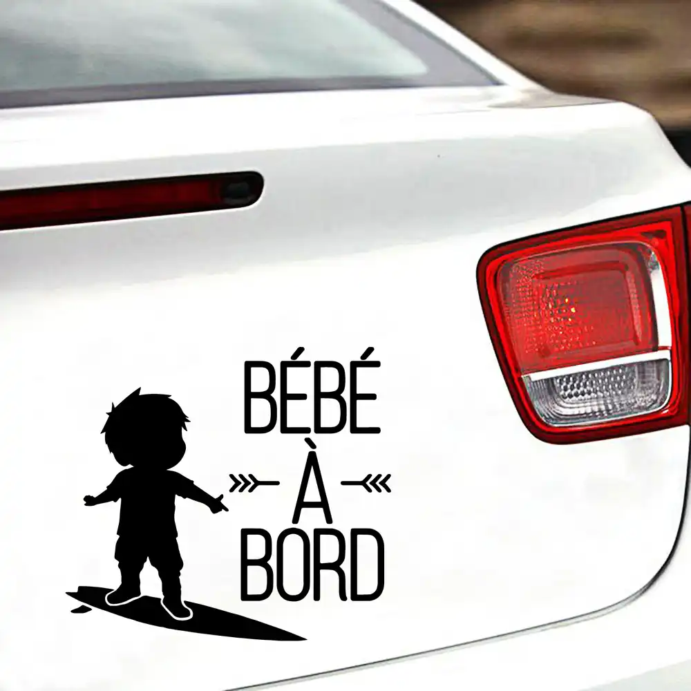 Car Door Bebe A Bord Auto Sticker Car Wrap Vinyl Film Automobiles Products Car Accessories Car Stickers Aliexpress