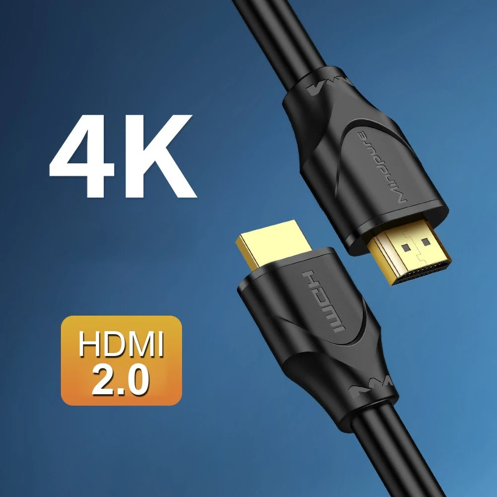 Audio Video Sync HDMI 2.0 Cable Cord for Set Top Box/Computer Cable for TV Switch Projector Laptop Office Video Cable HDMI