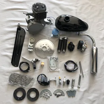 

80cc 2 Bicycle Motorcycle Stroke Gasoline Engine Kit For DIY Electric Bicycle Mountain Bike Complete Set Bike Gas Engine Motor