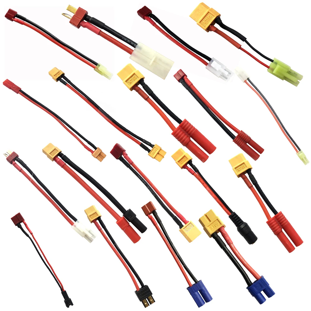RCConnectorCableXT60EC5EC3TPlugJSTSMTamiyaAS150XT150Banana