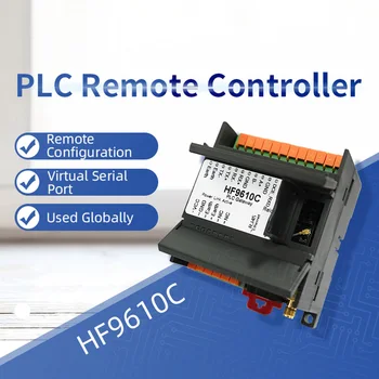 HF9610C PLC a Wifi, Control remoto, descarga, equipo de monitoreo, compatible con puerto serie RS232 RS485 RS422, puerto de red Ethernet