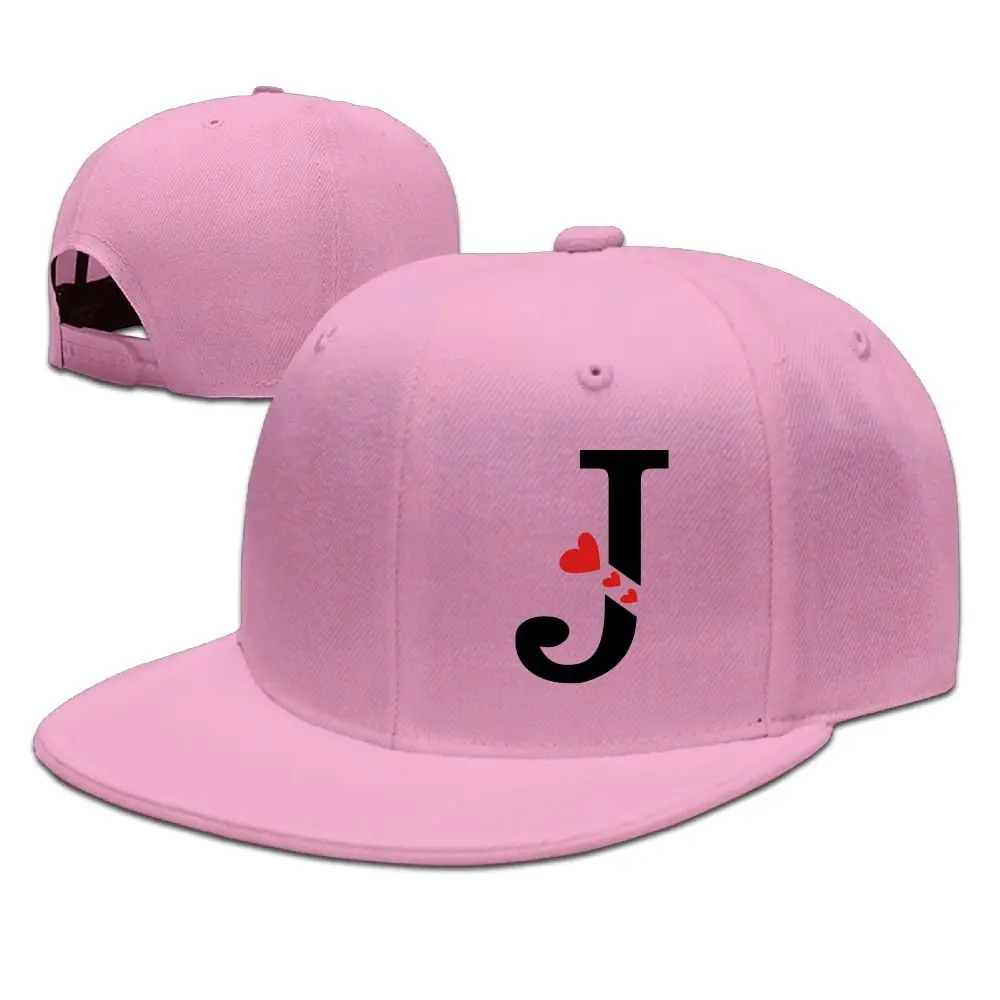 TSDFCLetter J Love Бейсболка унисекс с регулируемой плоской головкой